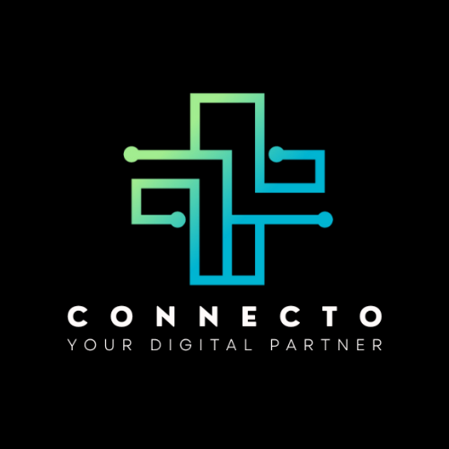 Connecto Tech Logo - Dark Version